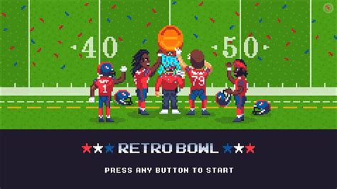 Are you ready to manage your dream team into victory? Be the boss of your NFL franchise, expand your roster, take care of your press duties to keep your team and fans happy. . Retro bowl math is fun